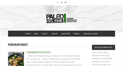 Desktop Screenshot of helsinkipaleo.com